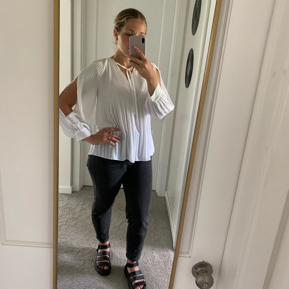 Split Sleeve Top